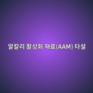 알칼리 활성화 재료(AAM) 타설 시 급속 응결(Flash Set) 현상 제어 및 규산나트륨 모듈 조정 2 ec958cecb9bceba6ac ed999cec84b1ed9994 ec9eaceba38caam ed8380ec84a4 1788499754