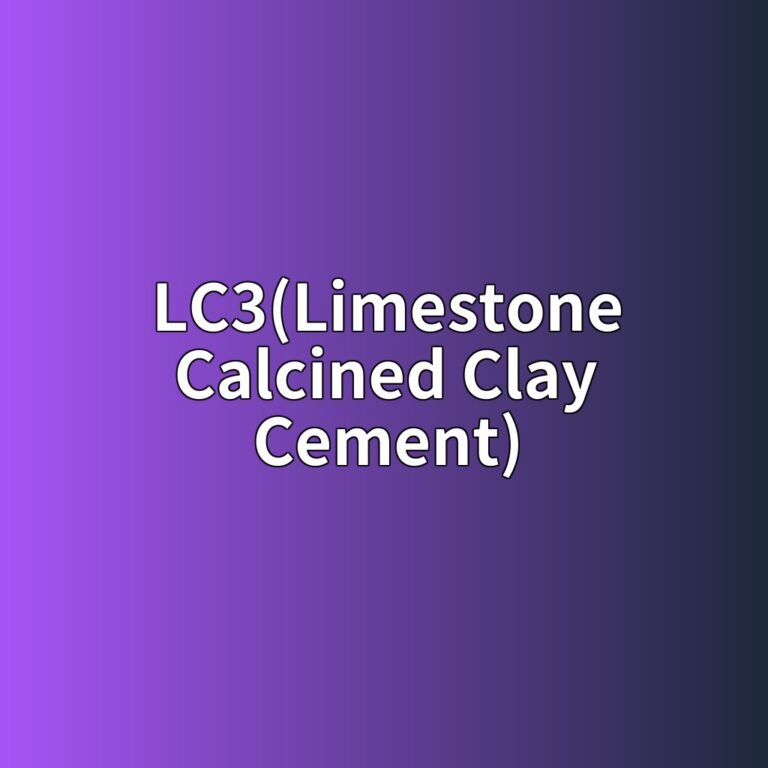 LC3(Limestone Calcined Clay Cement) 삼원계 시멘트의 클링커 소모량 절감 및 수화 반응론 8 lc3limestone calcined clay cement 1788508468